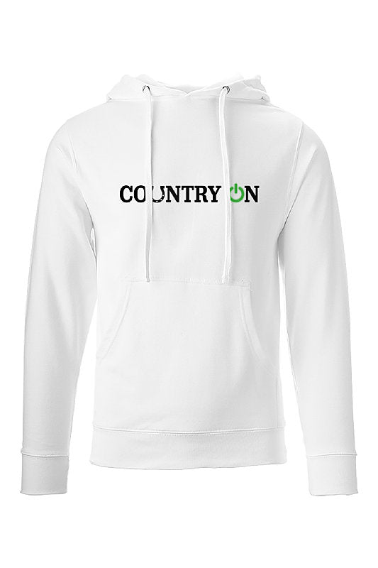 Country Lifestyle ON - Hoodie - White & Green