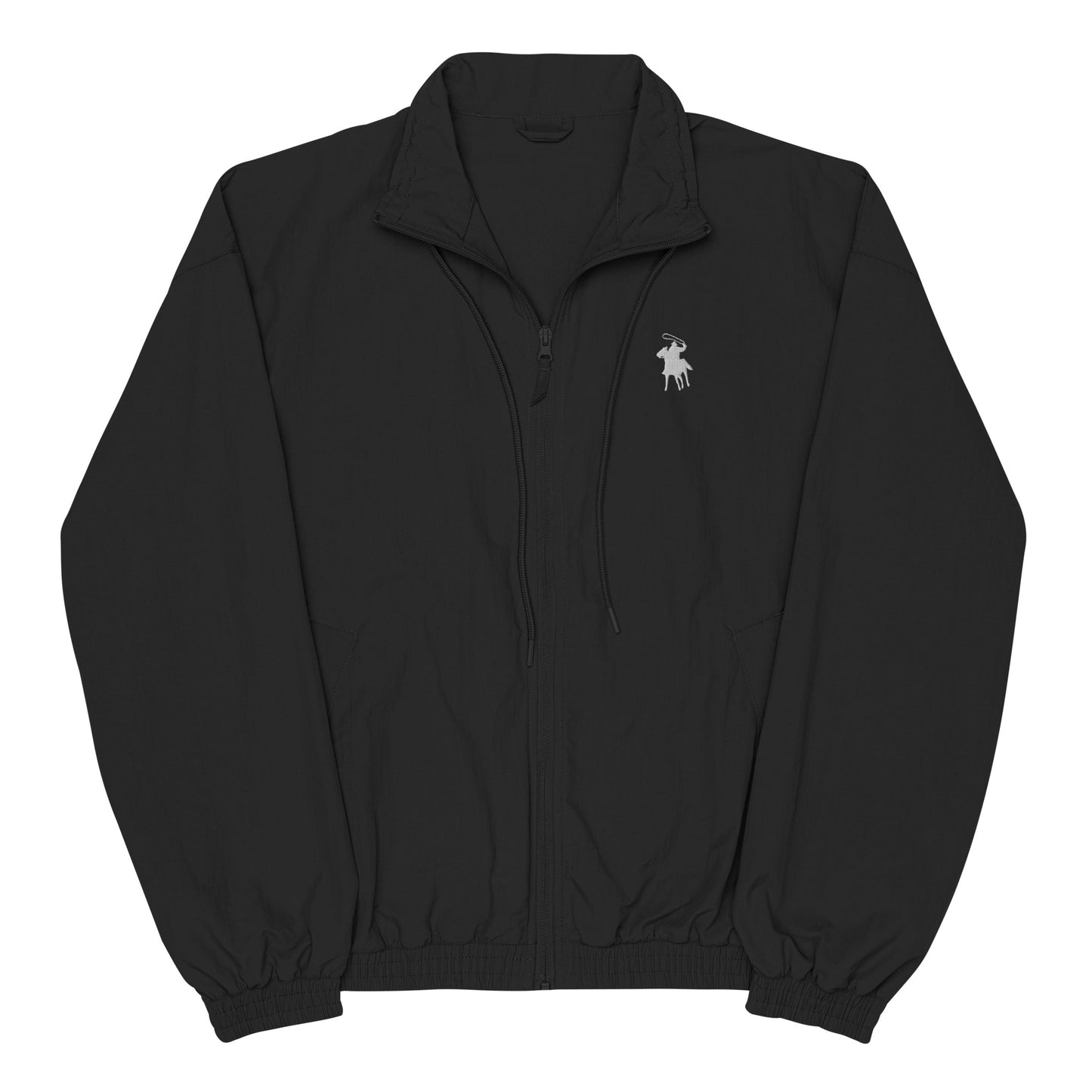 Country Polo Tracksuit Jacket (Black)