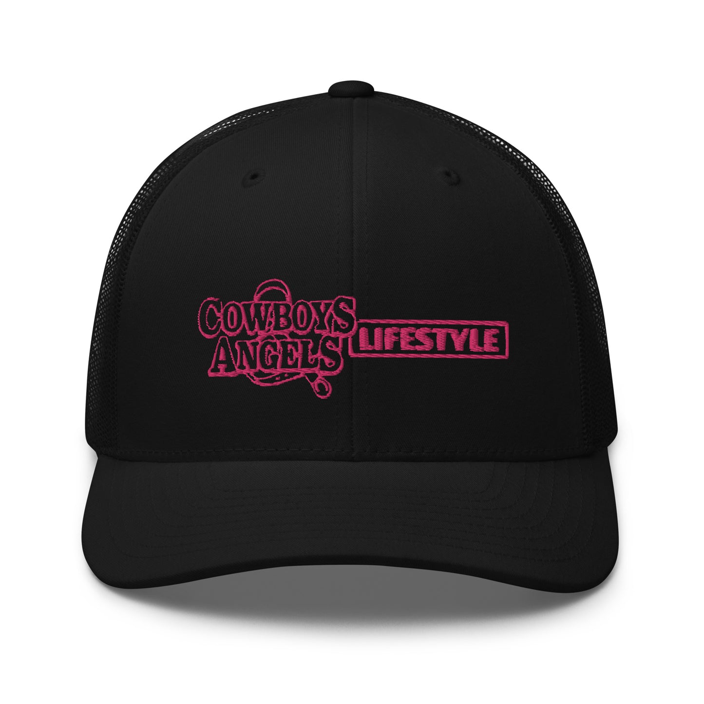 C&A Pink Western Lifestyle Trucker Cap
