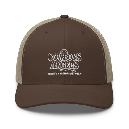 History Between Trucker Cap (Brown Khaki)