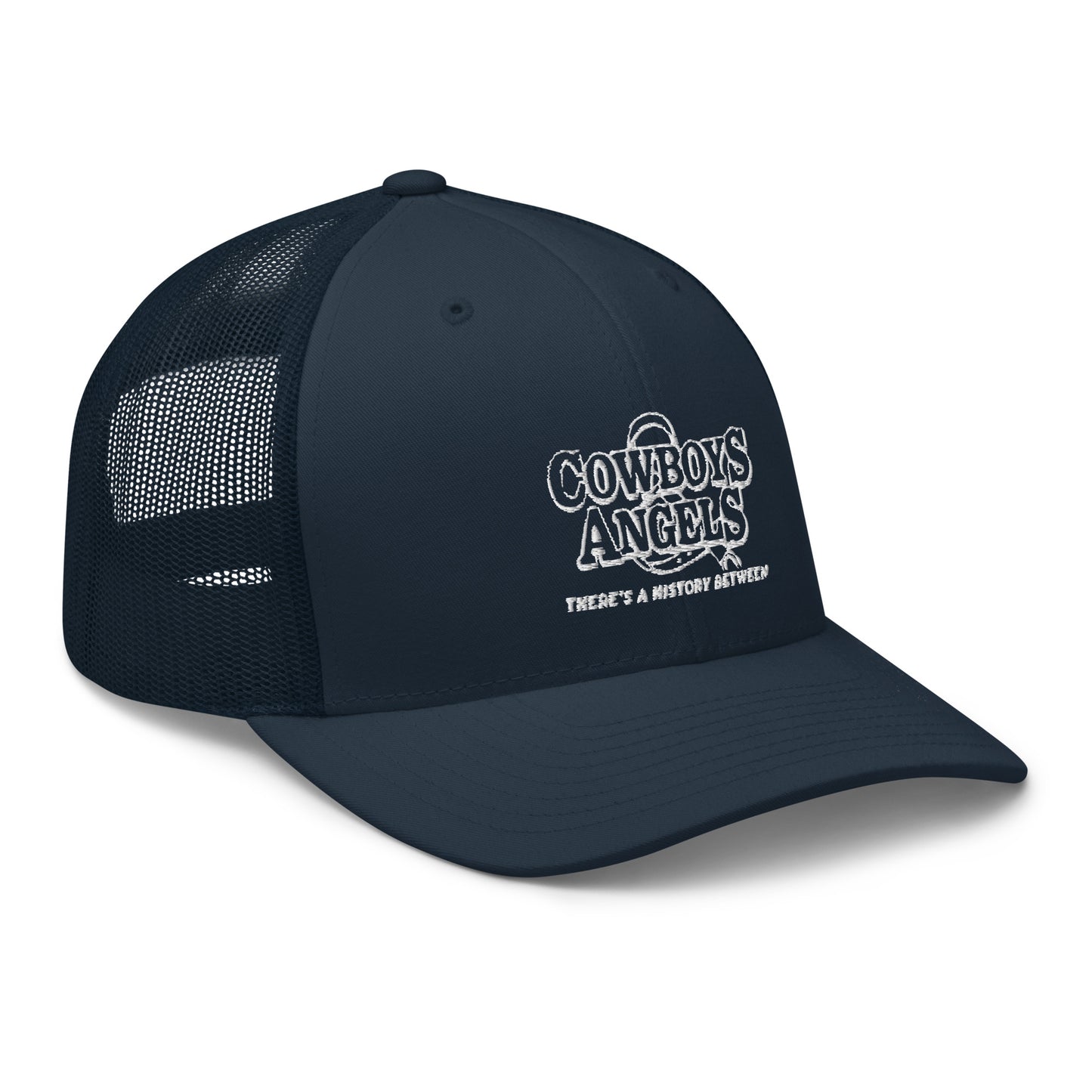 History Between Trucker Cap