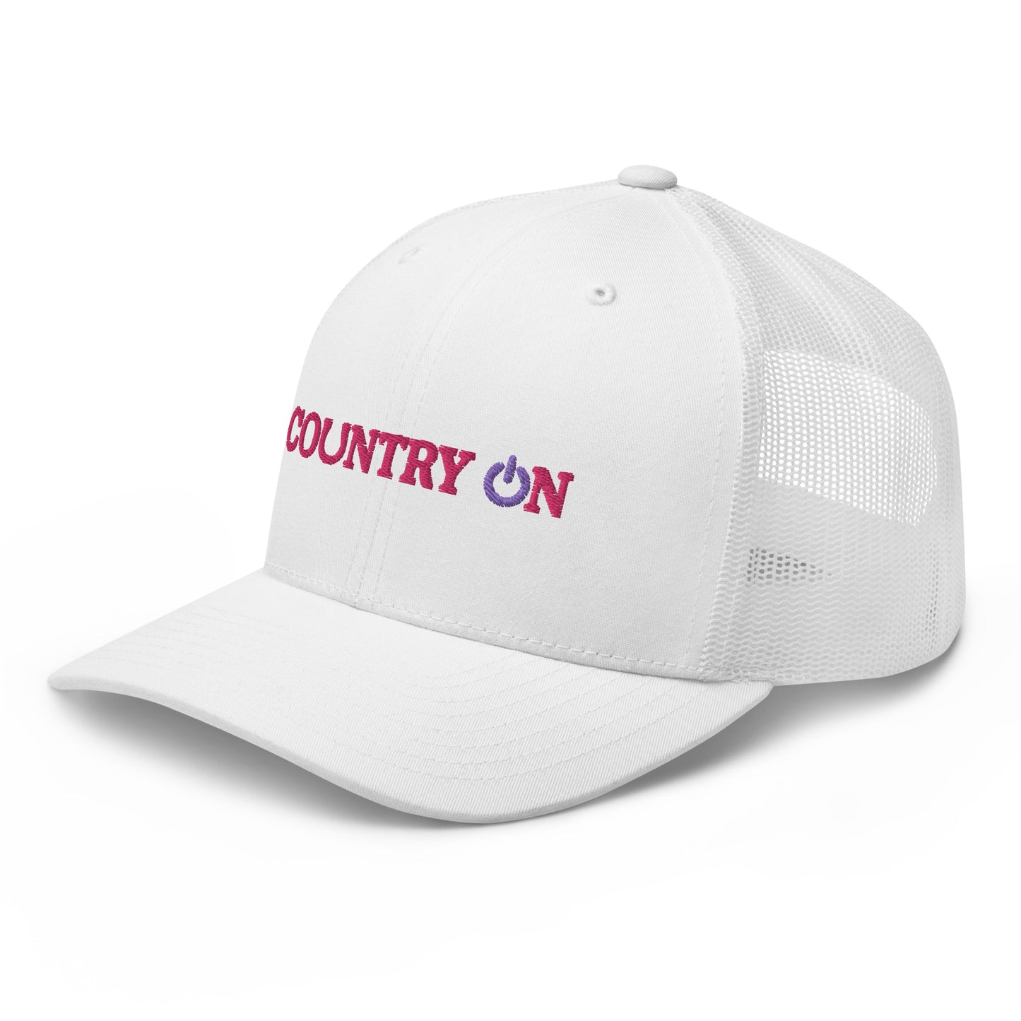 Country ON Pink Trucker Cap
