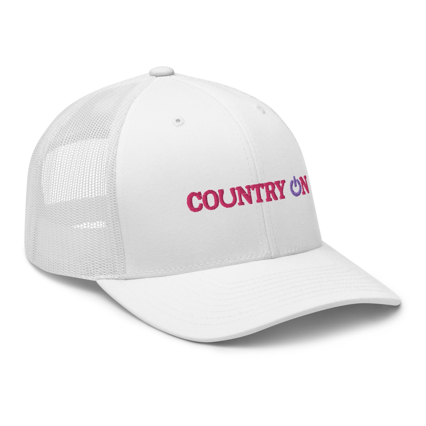Country ON Pink Trucker Cap