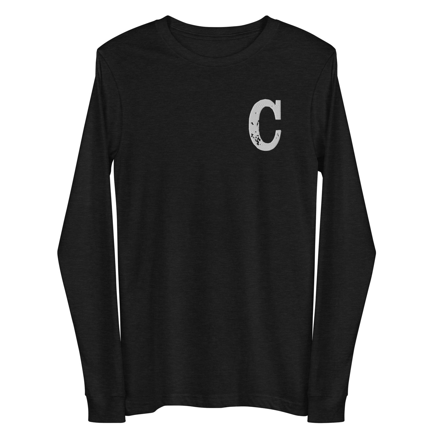 Varsity Cowboy "C" Long Sleeve Tee (Black)