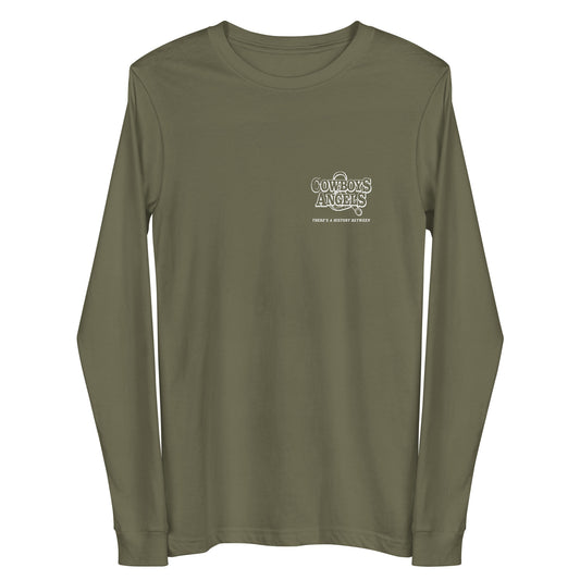 History Between Long Sleeve Tee (Military Green)