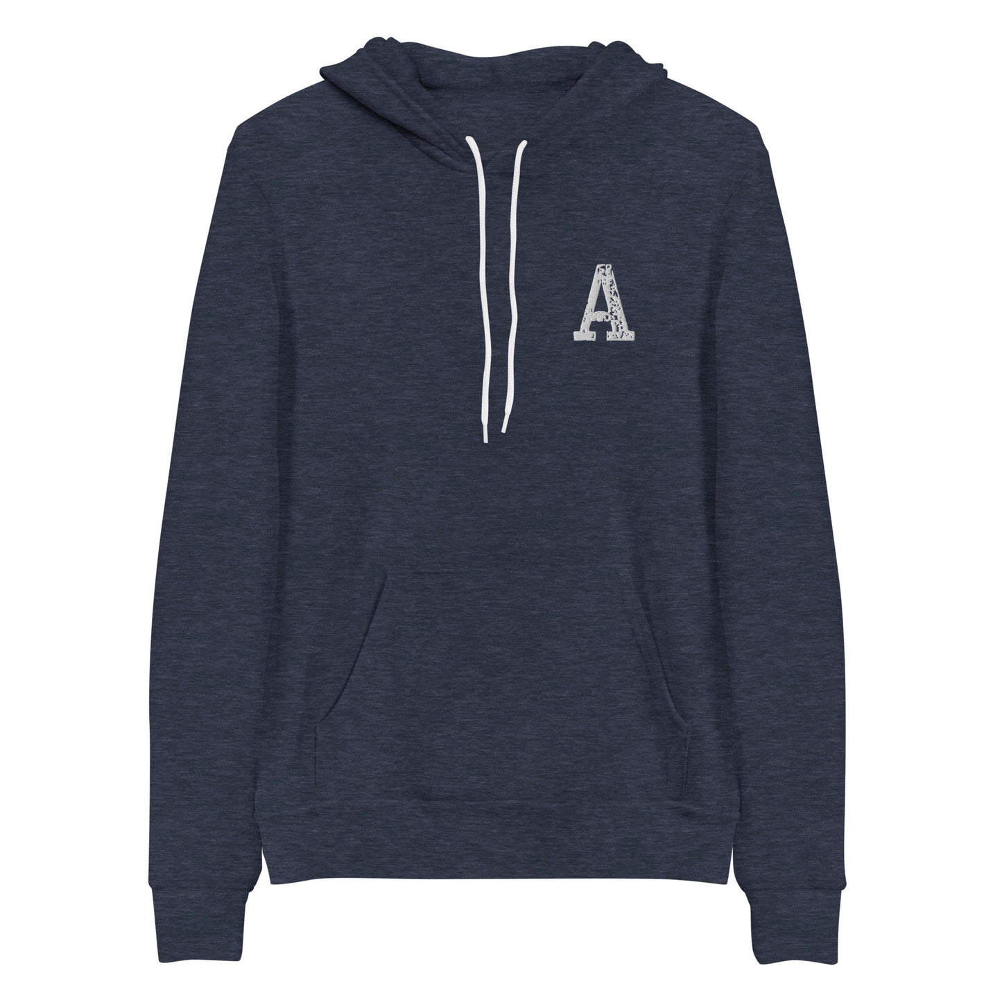 Varsity Angel Big "A" Hoodie (Heather Navy)