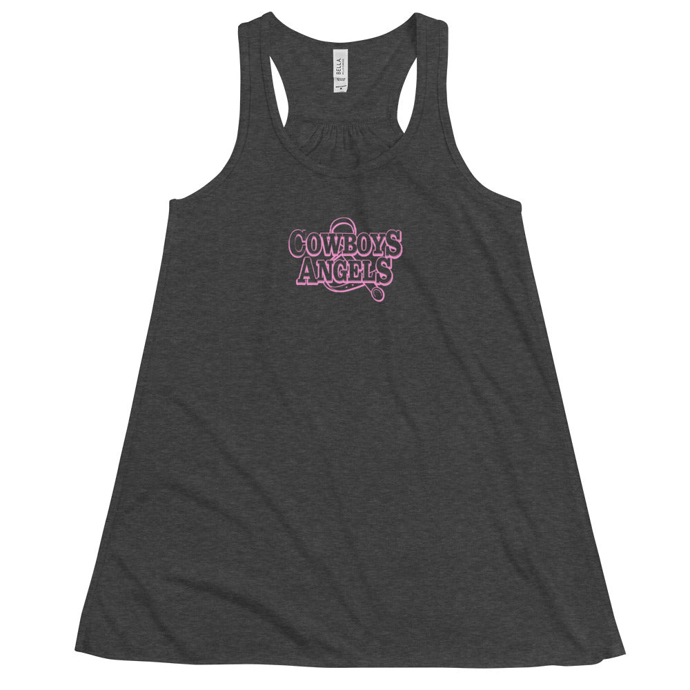 Shades On Pink Racerback Tank