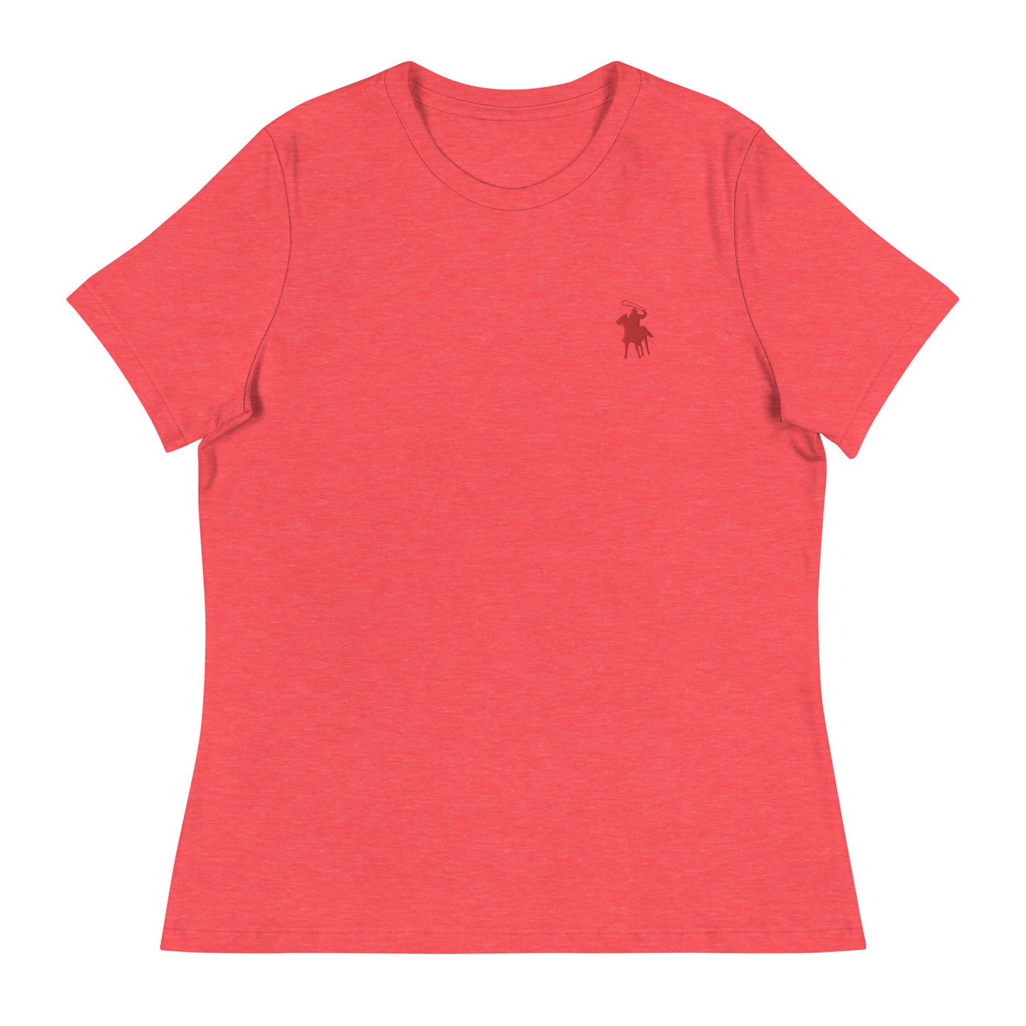 Country Polo Tee (Red Logo on Heather Red T-Shirt)