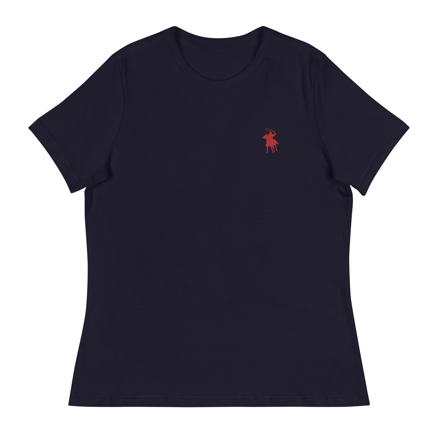 Country Polo Tee (Red Logo on Navy T-Shirt)