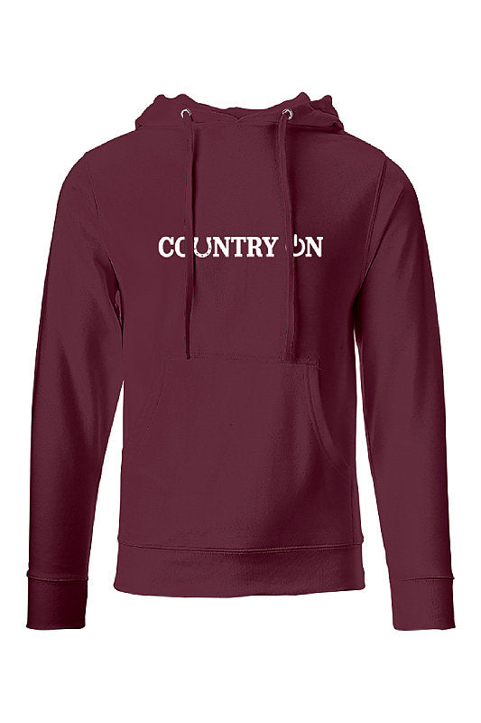 Country Lifestyle ON - Hoodie (Maroon)
