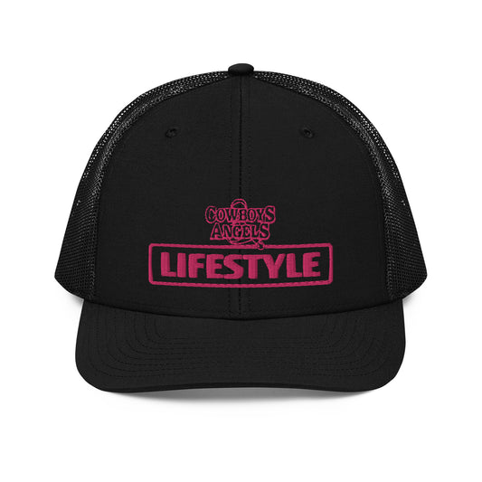 C&A Western Lifestyle Pink Trucker Cap