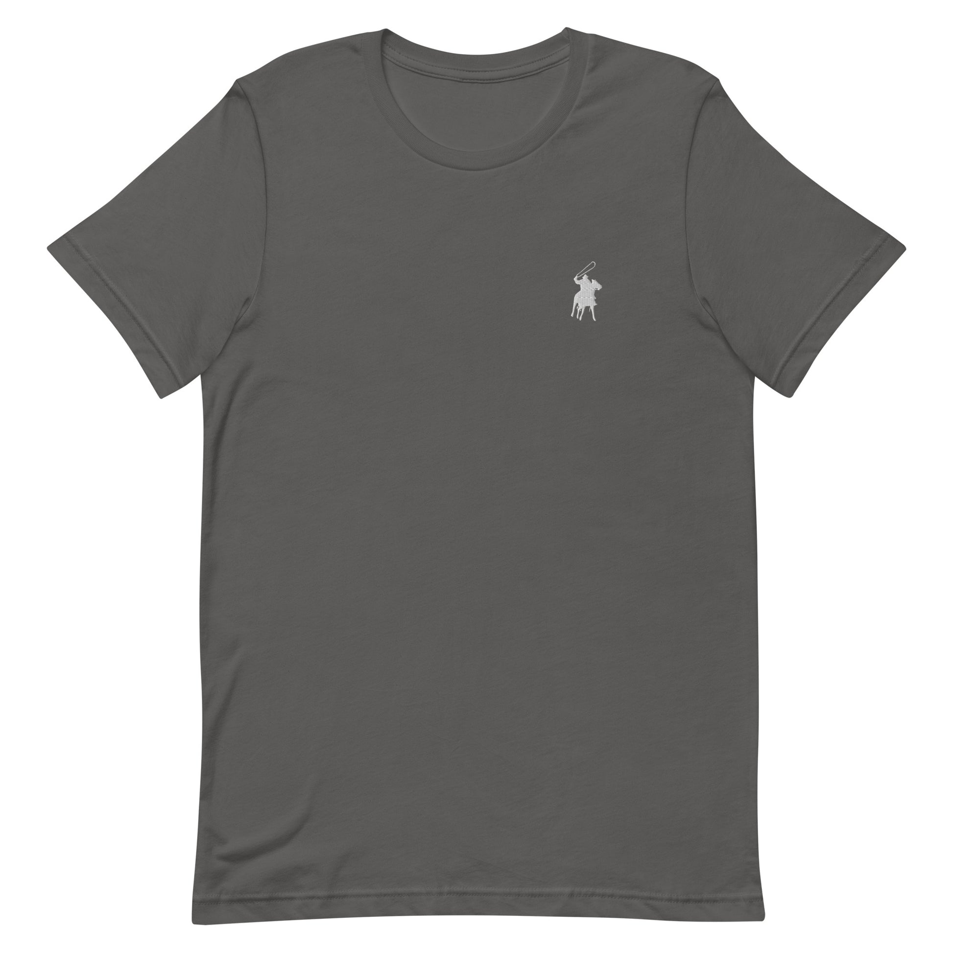 Country Polo Tee (Grey logo on Asphalt T-shirt)