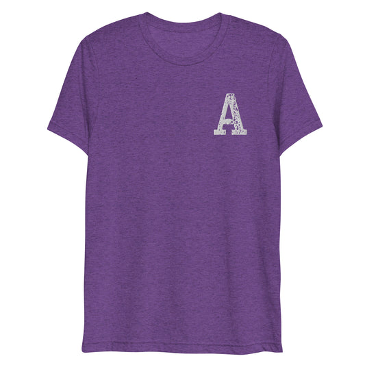 Varsity Angel "A" Tee (Purple)